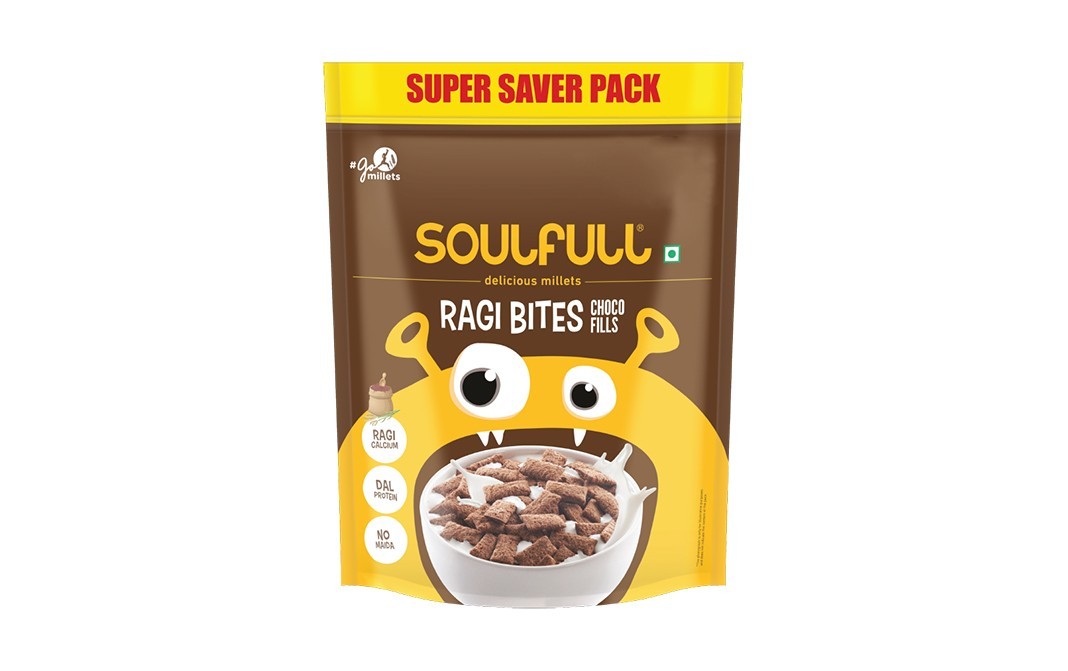 Soulfull Ragi Bites Choco Fills    Pack  1 kilogram